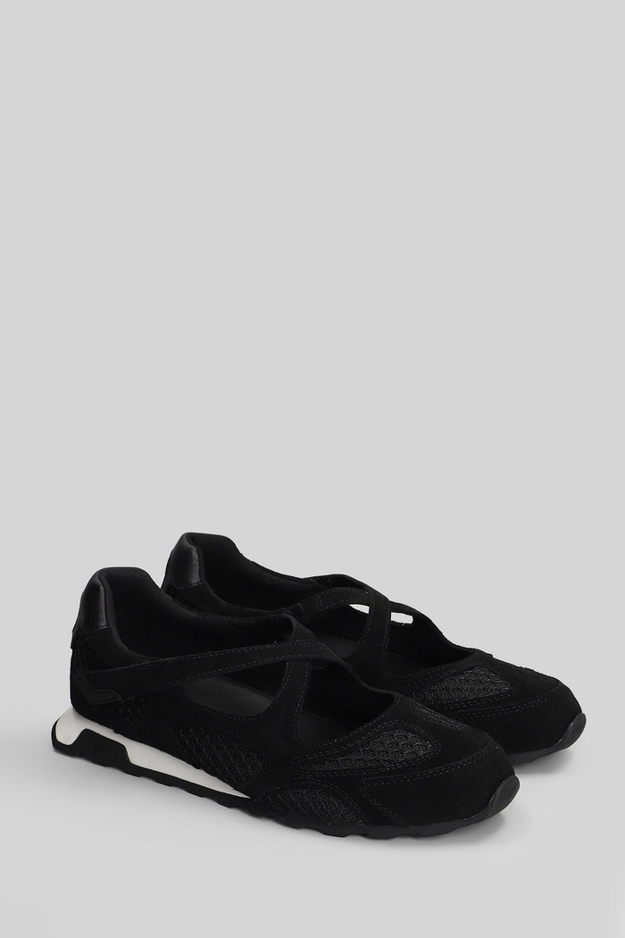 Kore Sneakers Black Suede Scarpe