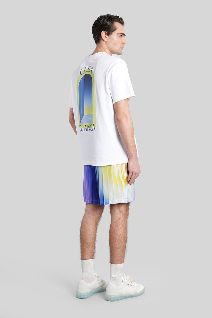 T-Shirt in white cotton Abbigliamento