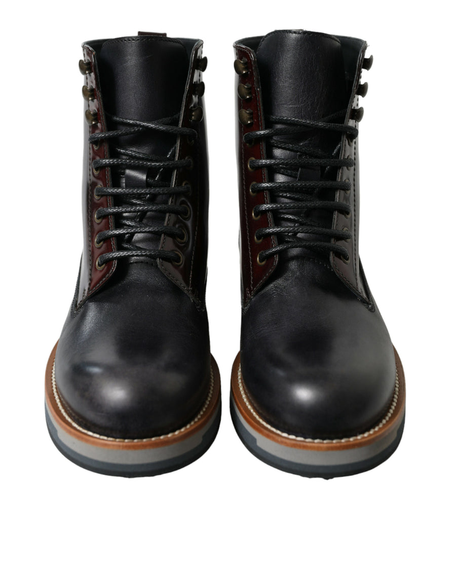 Dolce & Gabbana 100% Calf Leather boot in black