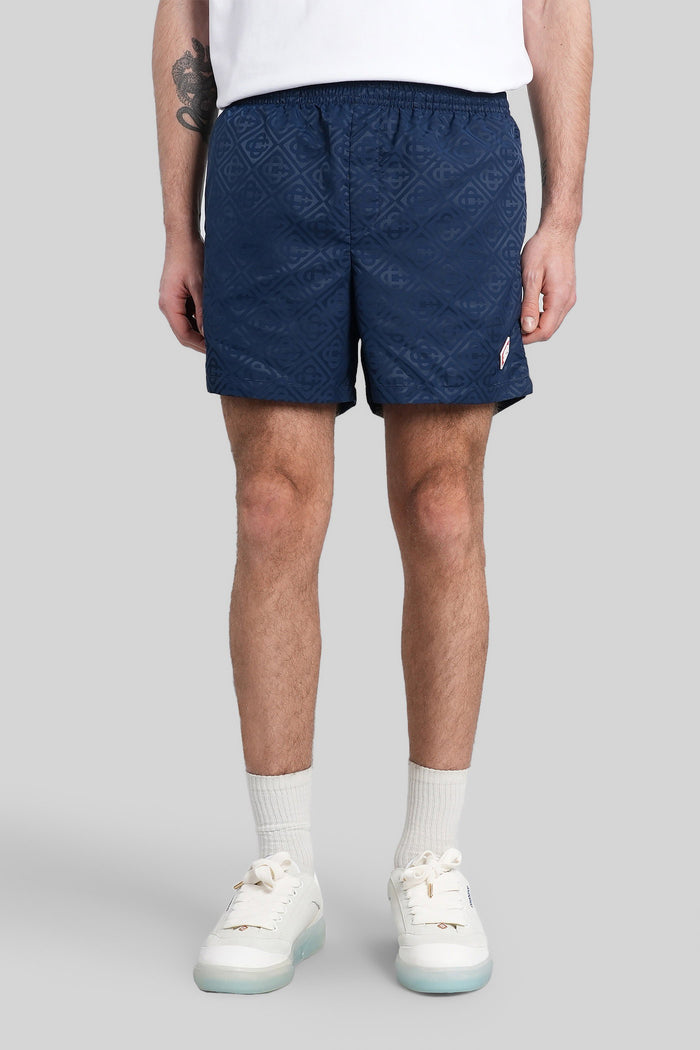 Beachwear in blue polyamide Abbigliamento