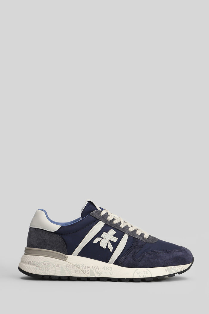 Lander Sneakers in blue Suede and fabric Scarpe