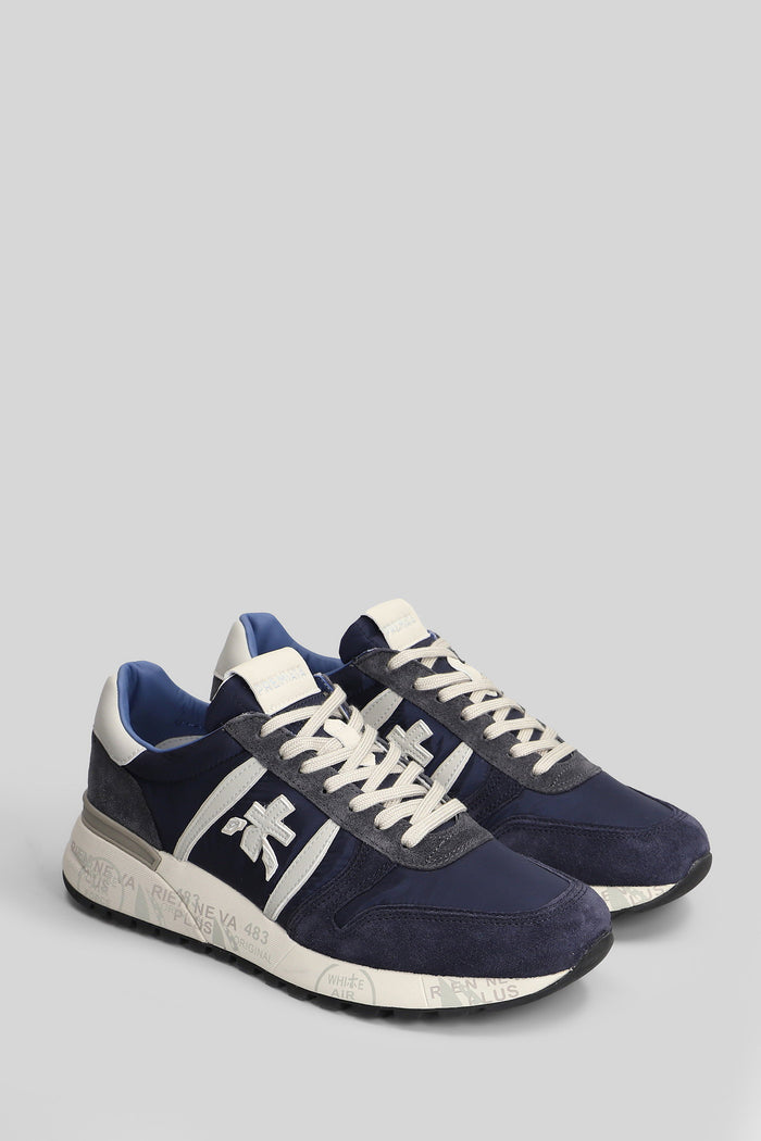 Lander Sneakers in blue Suede and fabric Scarpe