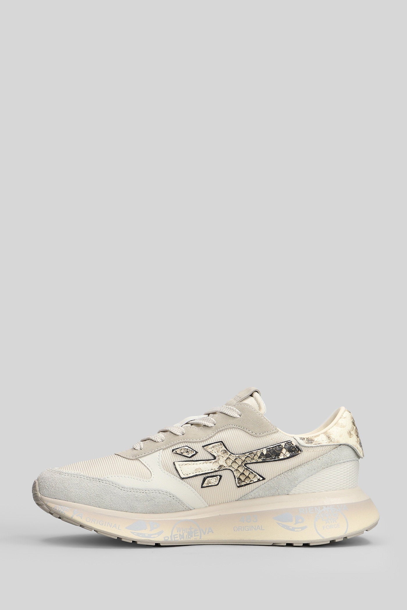 Lauryn Sneakers in beige Suede and fabric Scarpe