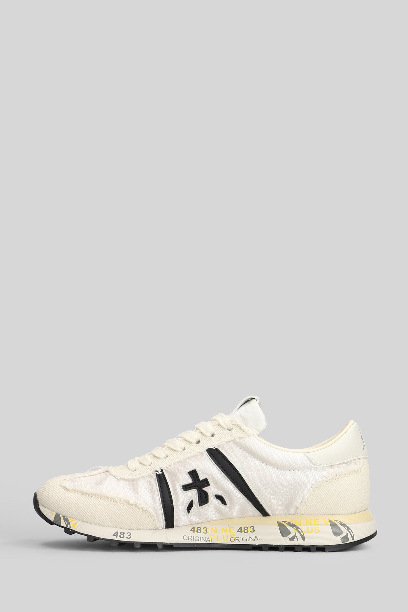Lucy Sneakers Beige Fabric Scarpe