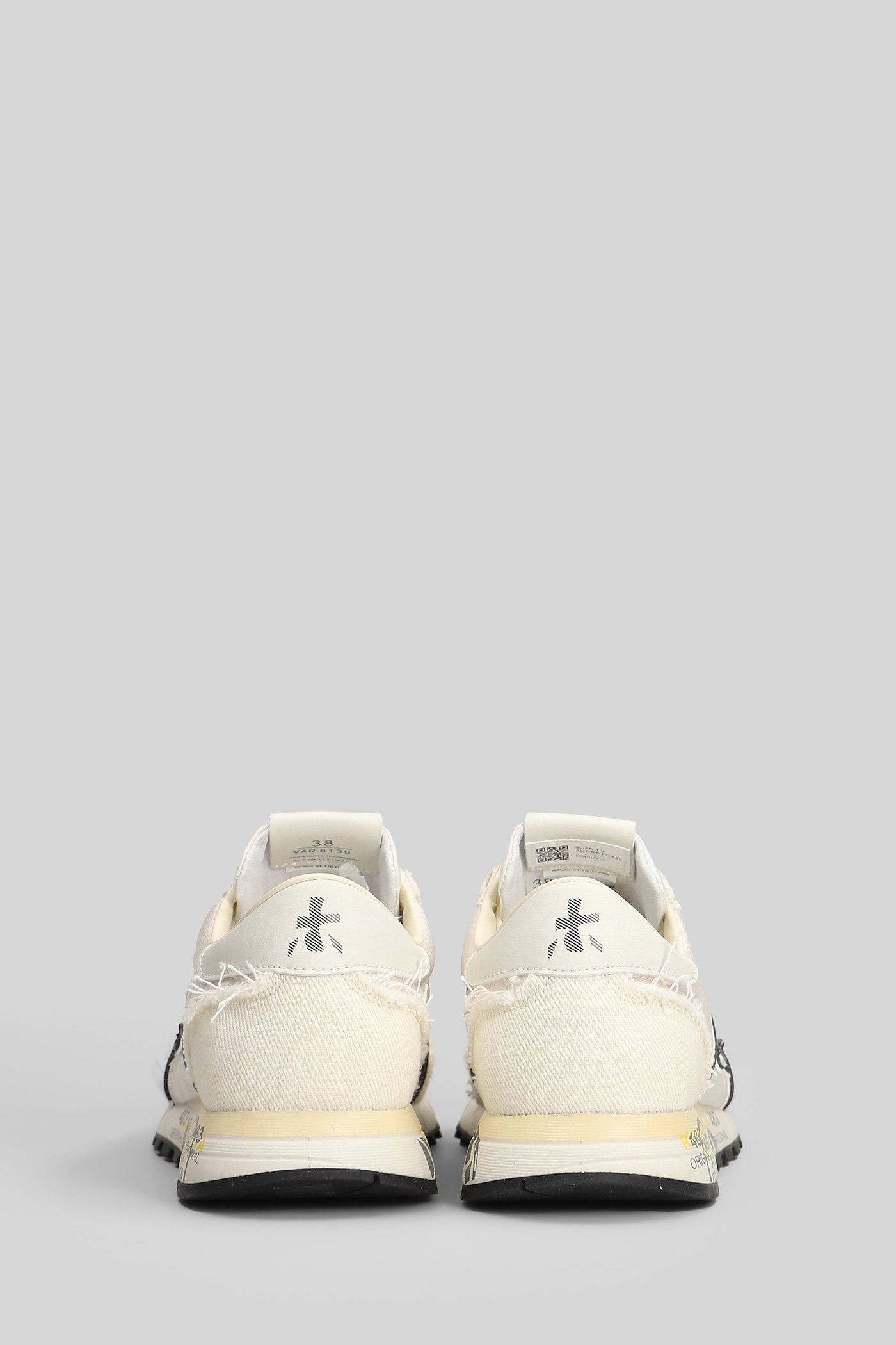 Lucy Sneakers Beige Fabric Scarpe