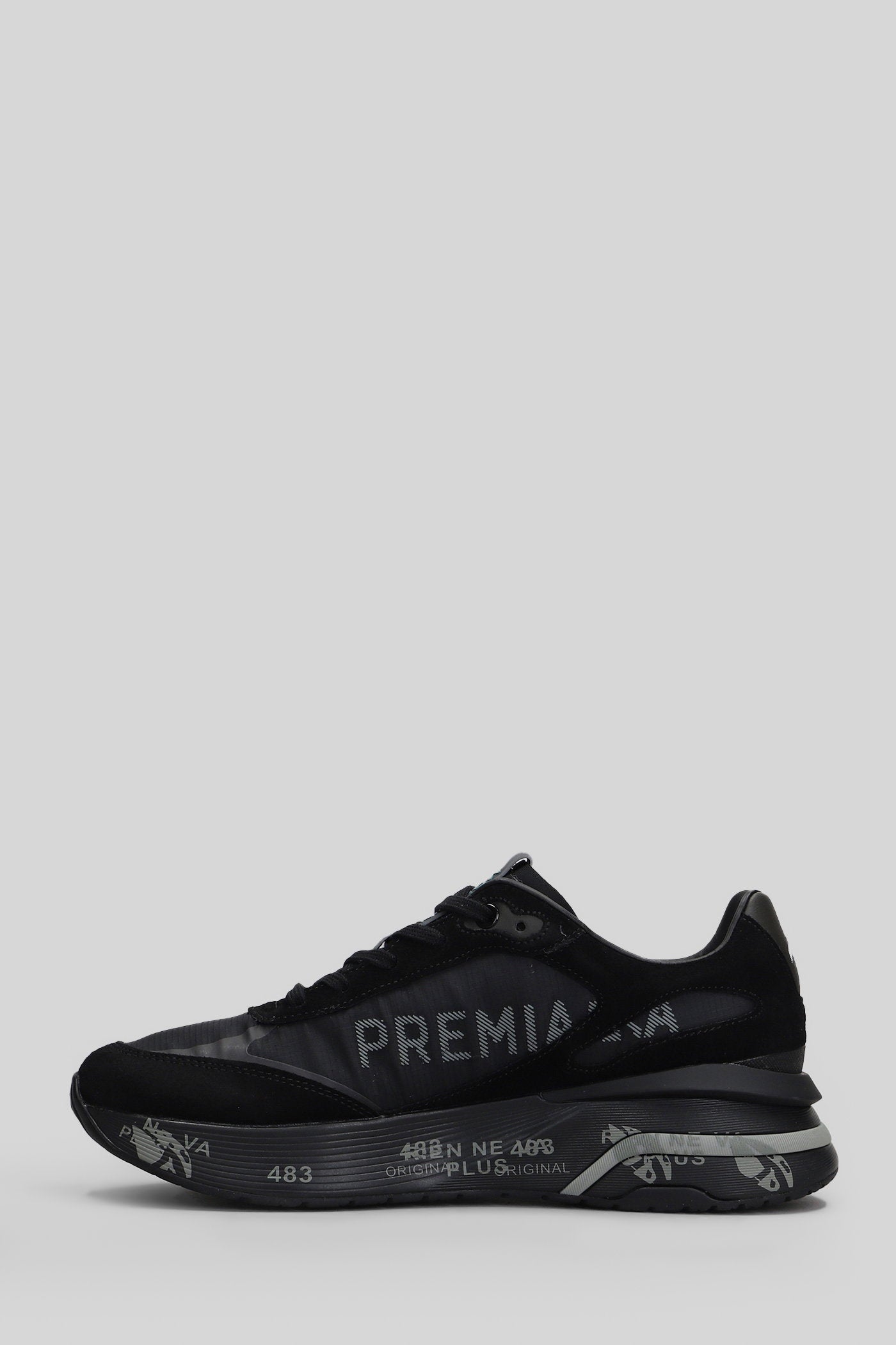 Moerun Sneakers in black Suede and fabric Scarpe