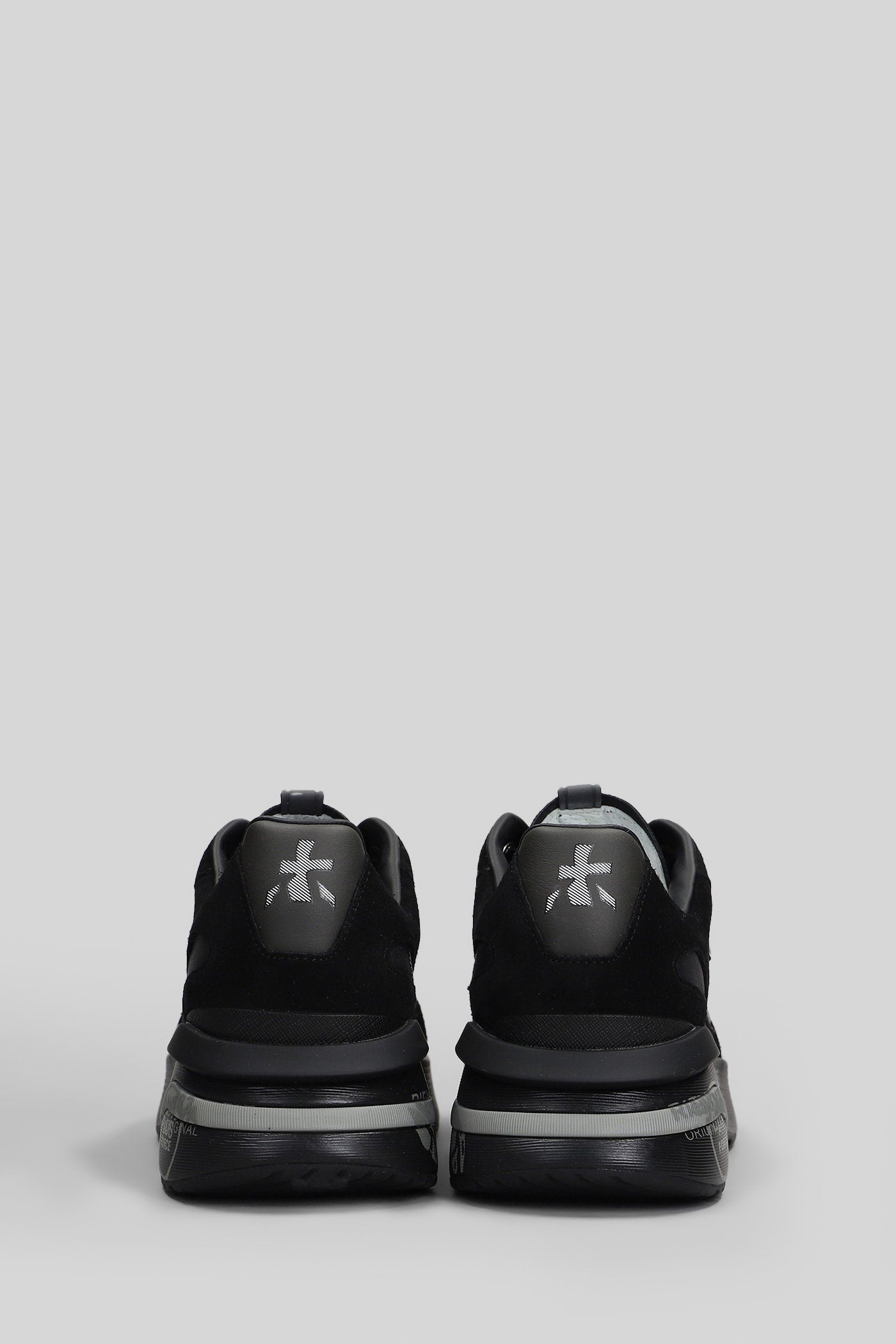 Moerun Sneakers in black Suede and fabric Scarpe