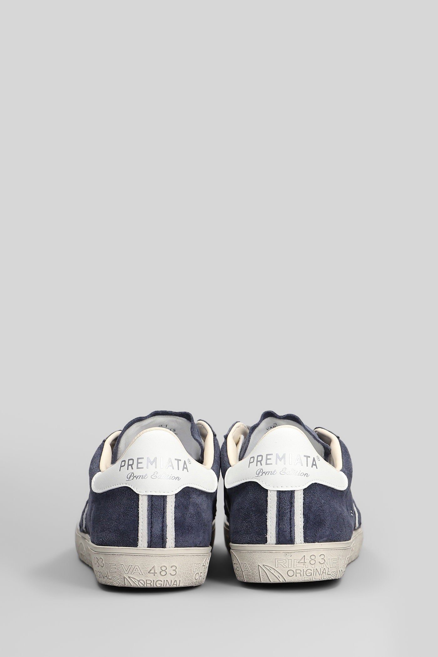 Steven Sneakers in blue suede Scarpe