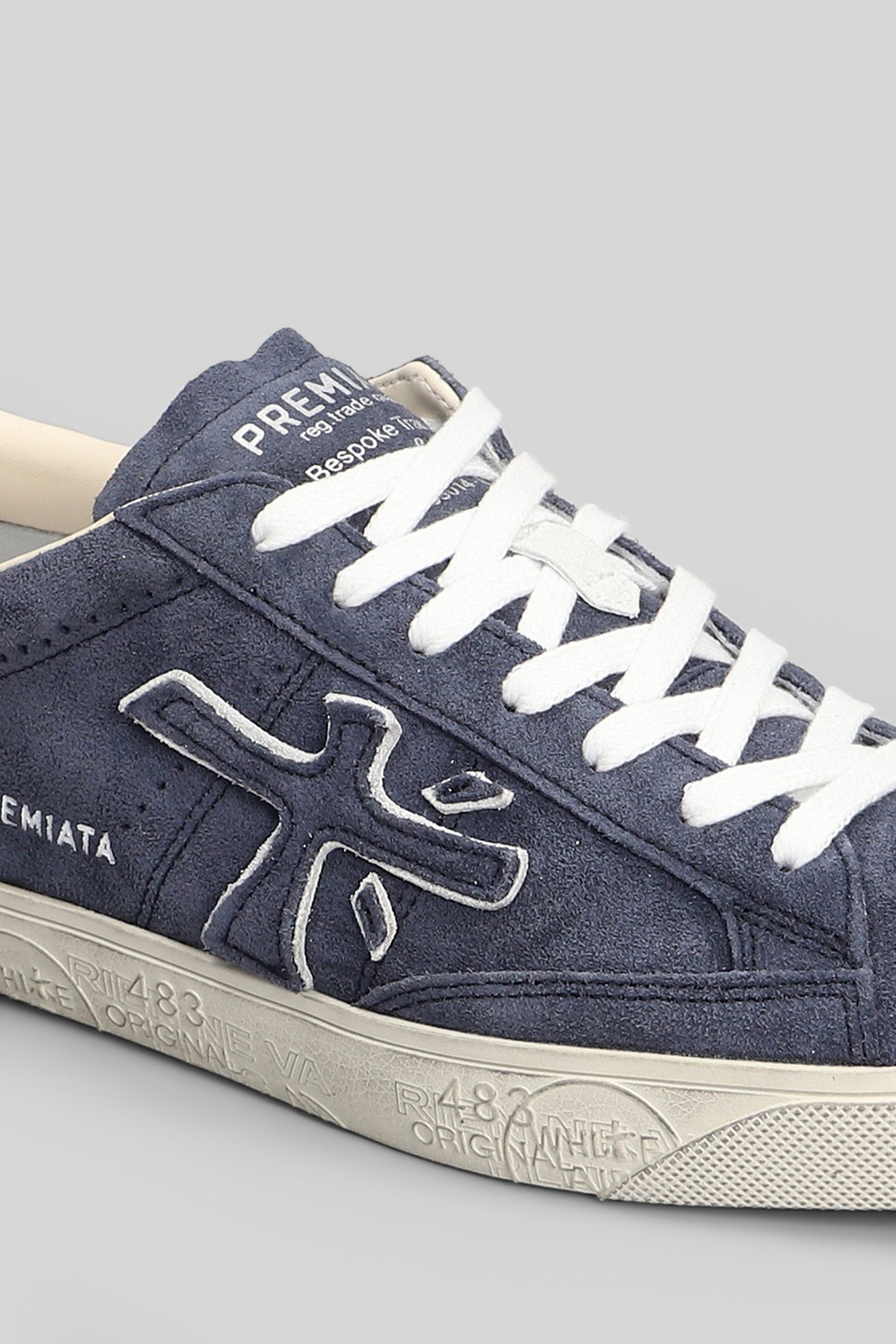 Steven Sneakers in blue suede Scarpe