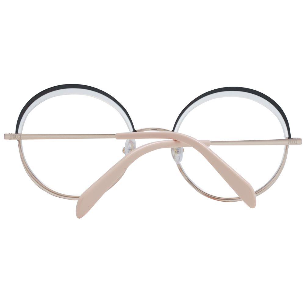 Black Metal Glasses (frames) Accessory
