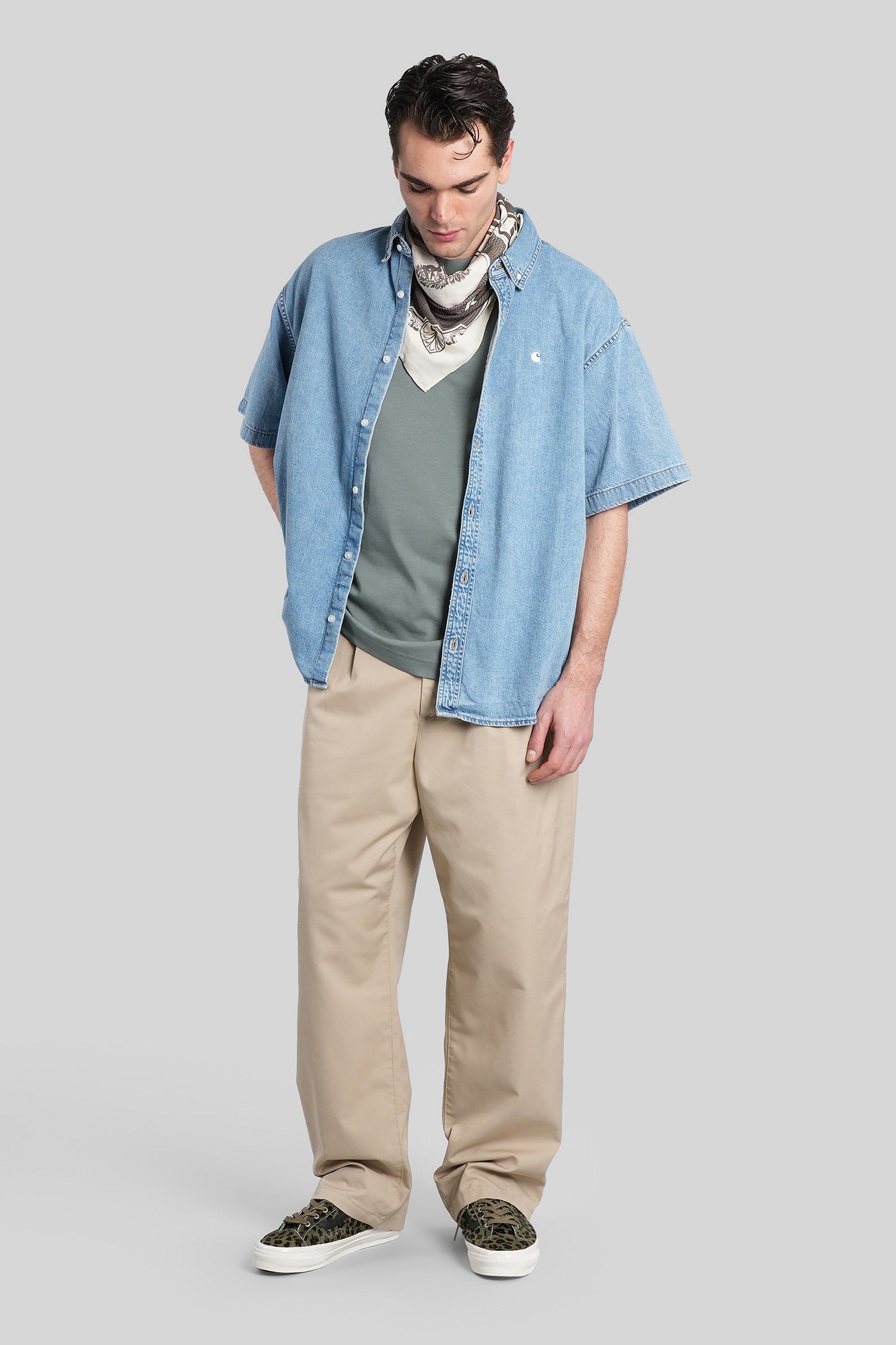 Evan pant in beige polyester Abbigliamento