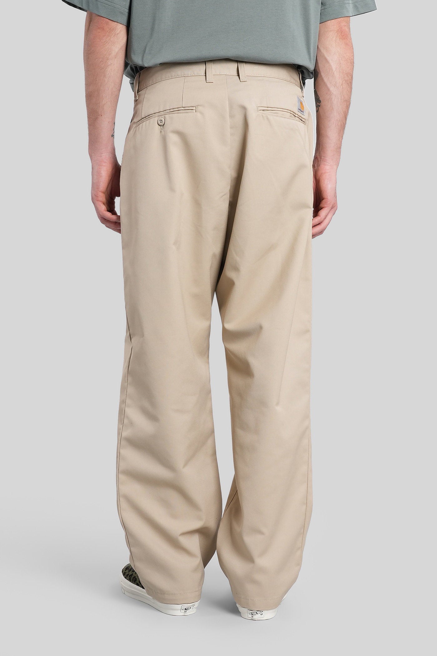 Evan pant in beige polyester Abbigliamento