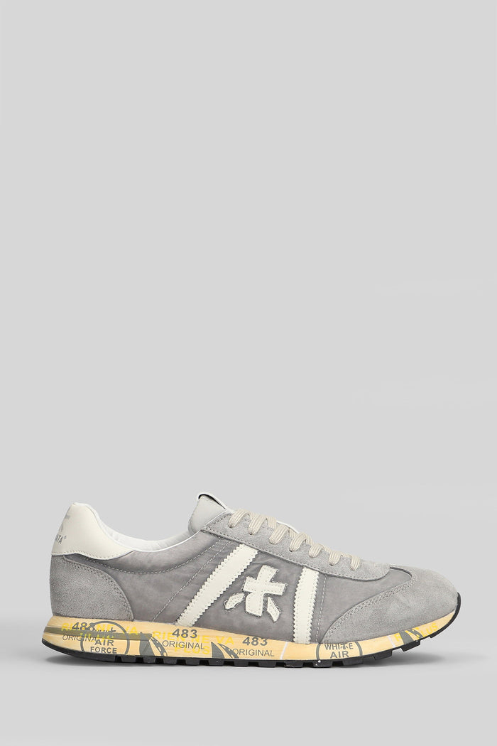 Lucy Sneakers in grey Suede and fabric Scarpe