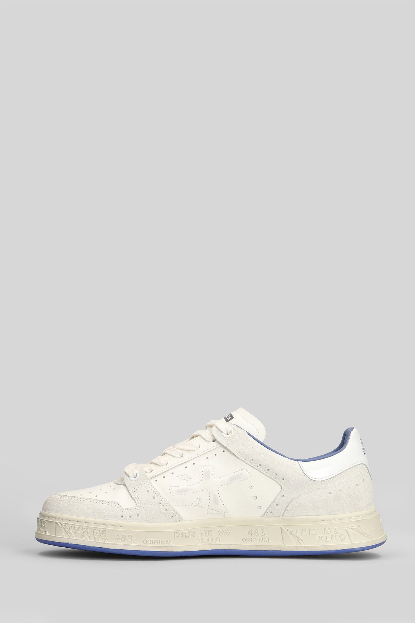 Quinn Sneakers in grey suede and leather Scarpe
