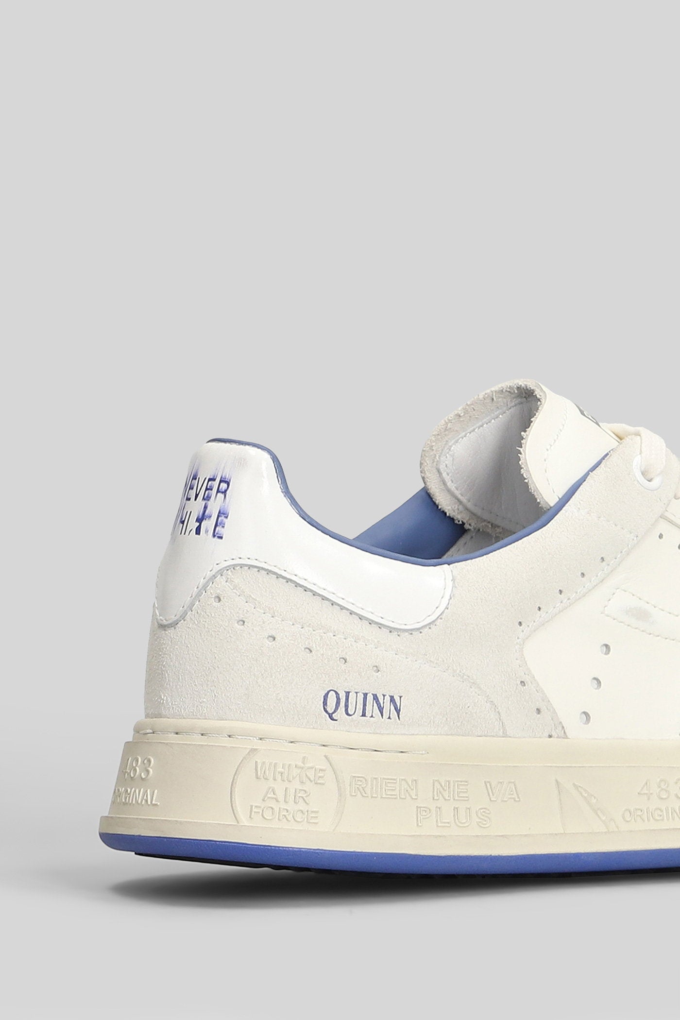 Quinn Sneakers in grey suede and leather Scarpe