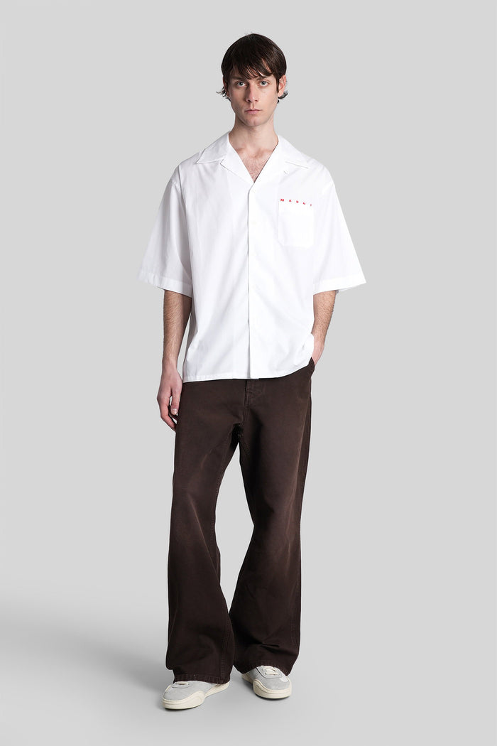 Pants Brown Cotton Abbigliamento