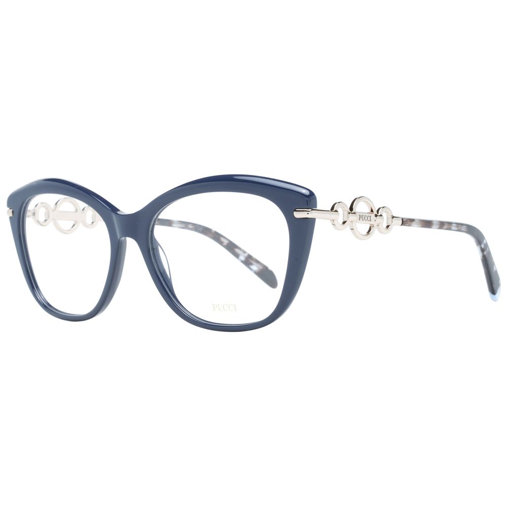 Blue Plastic Glasses (frames) Accessory