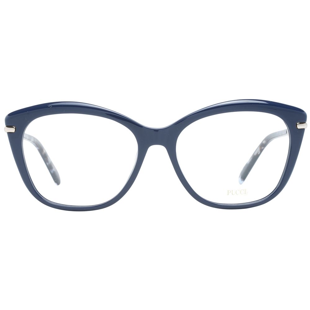 Blue Plastic Glasses (frames) Accessory