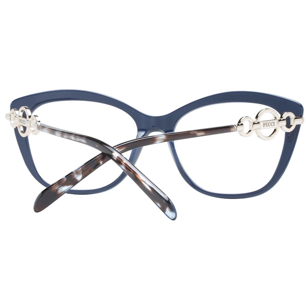Blue Plastic Glasses (frames) Accessory