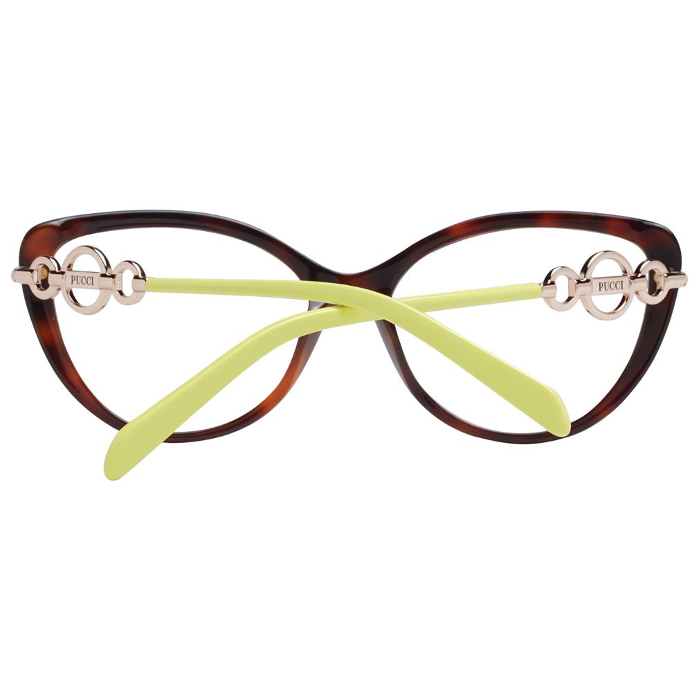 Brown Plastic Glasses (frames) Accessory