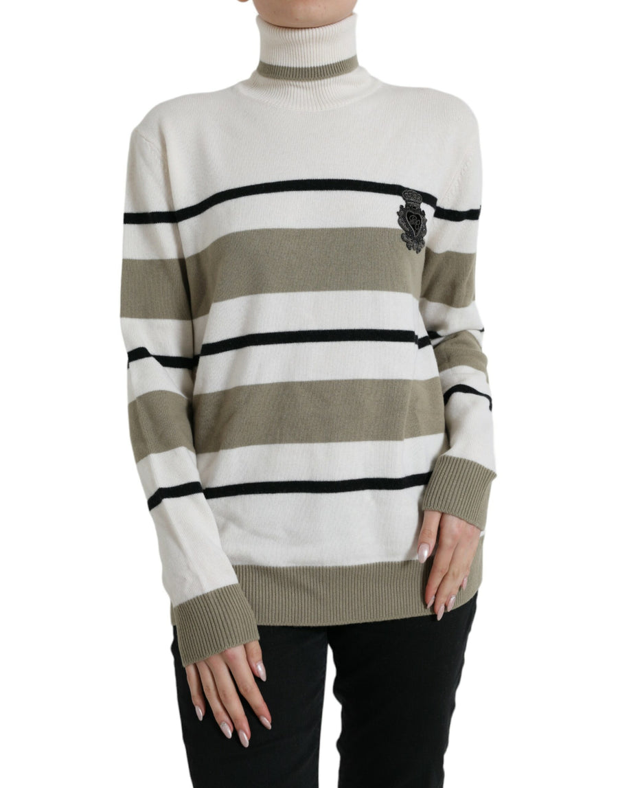 Dolce & Gabbana 100% Virgin Wool sweater in multicolor