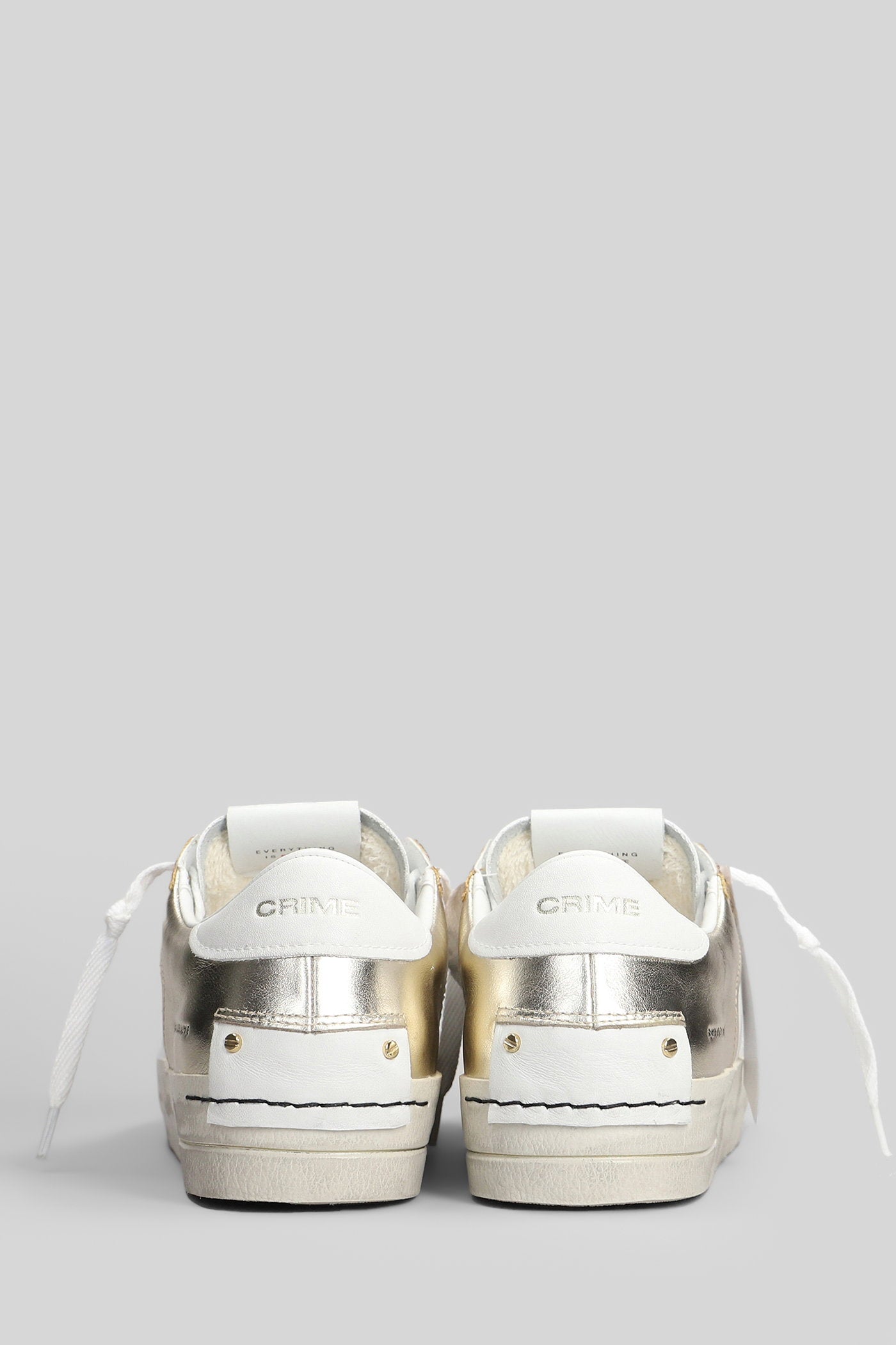 Sk8 Deluxe Sneakers in white leather Scarpe