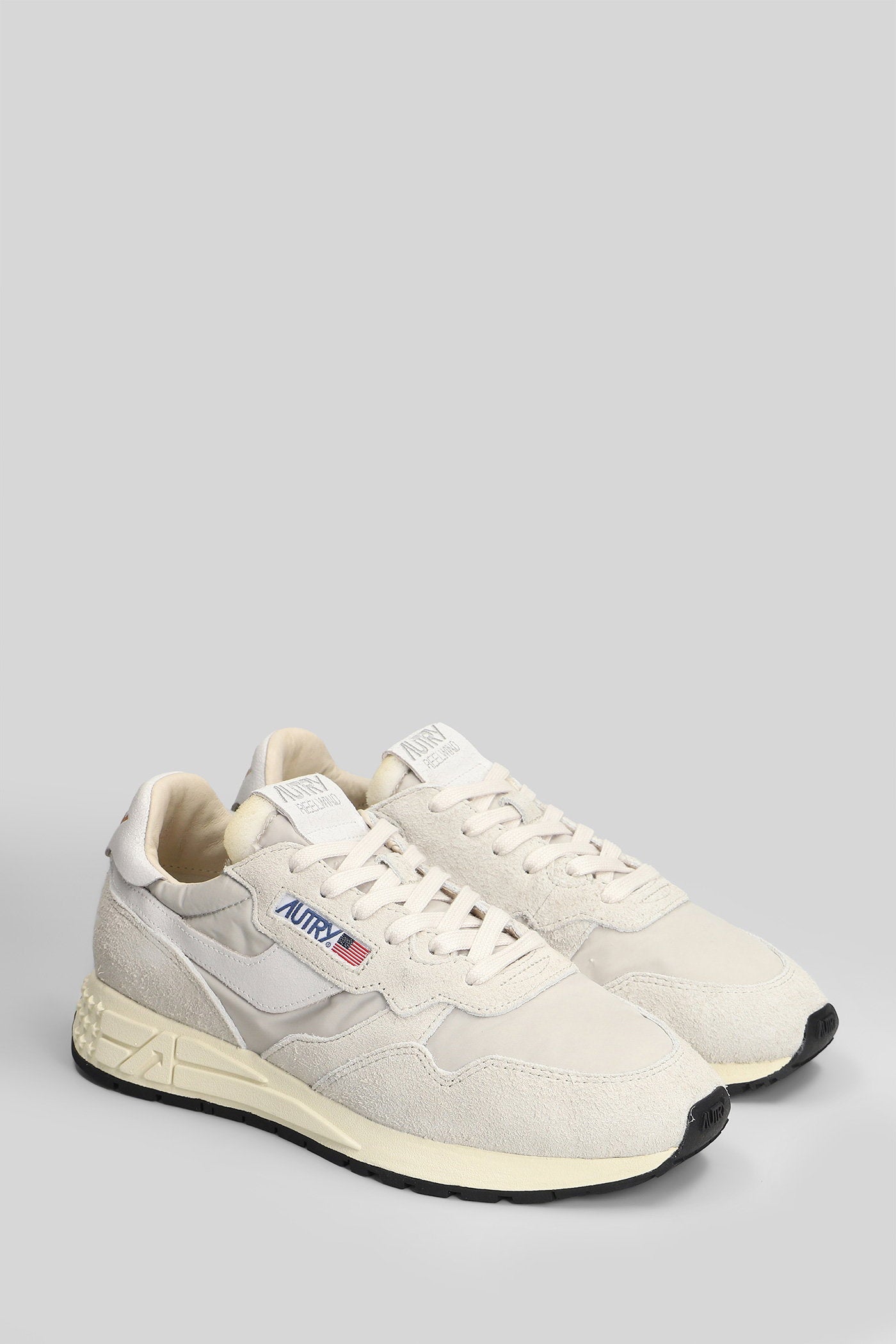 Reelwind Low Sneakers in white Suede and fabric Scarpe