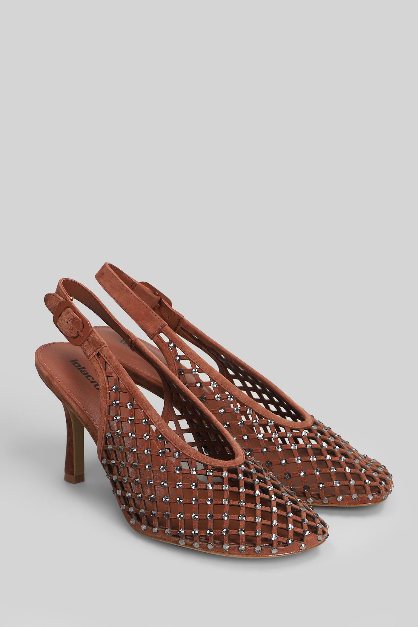 Bruna Pump 80 Pumps Leather Suede Color Scarpe