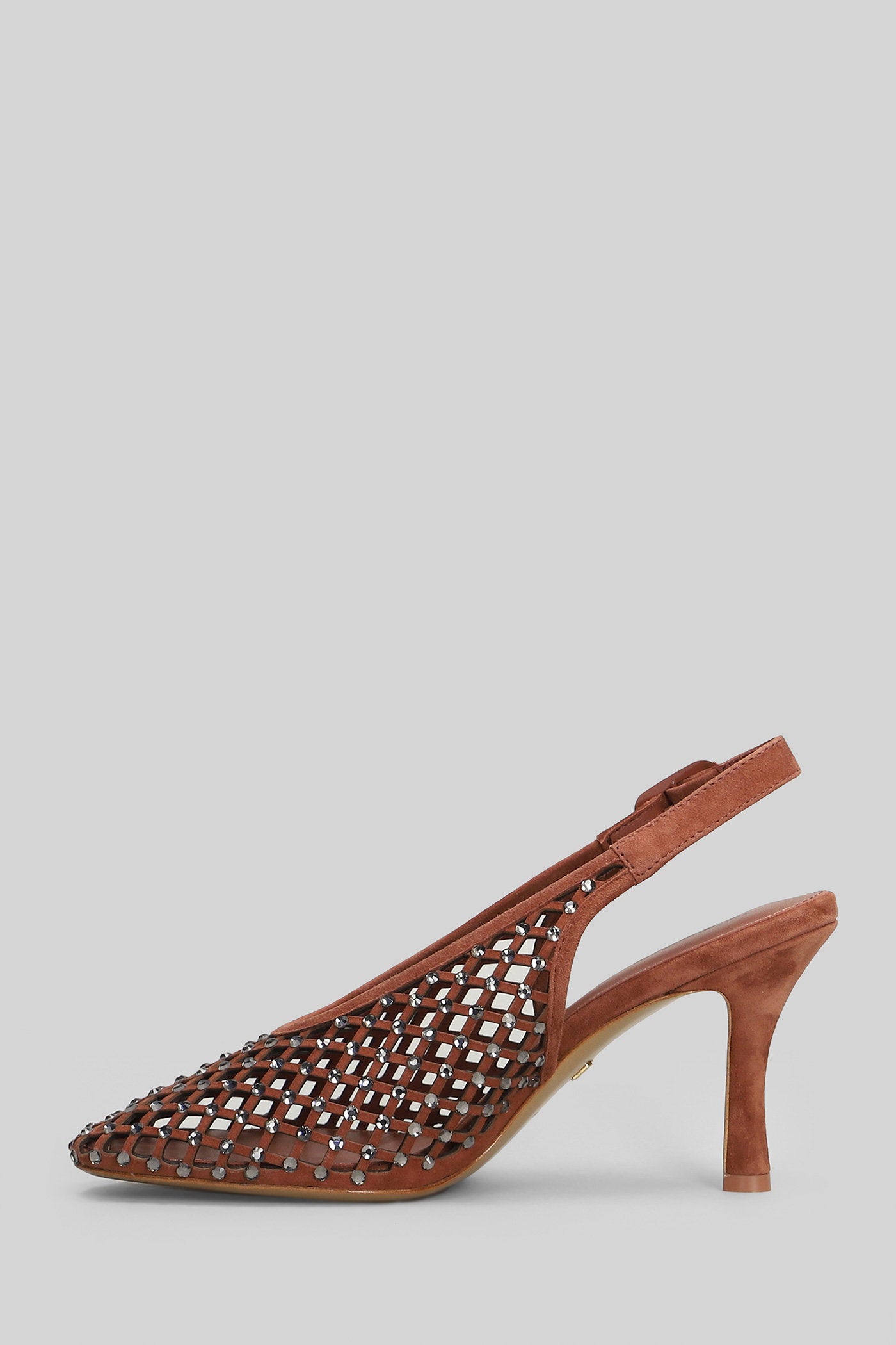 Bruna Pump 80 Pumps Leather Suede Color Scarpe