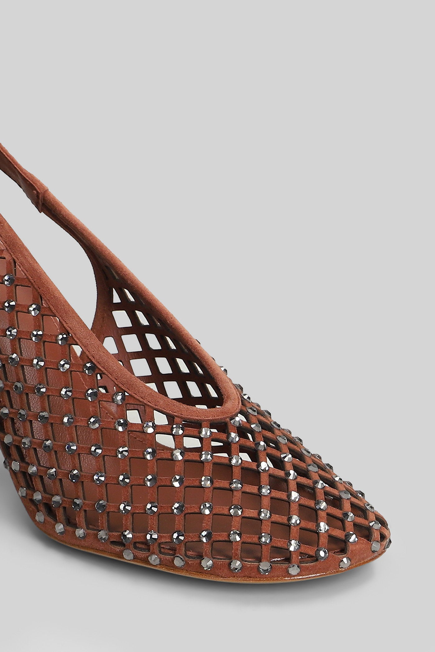 Bruna Pump 80 Pumps Leather Suede Color Scarpe