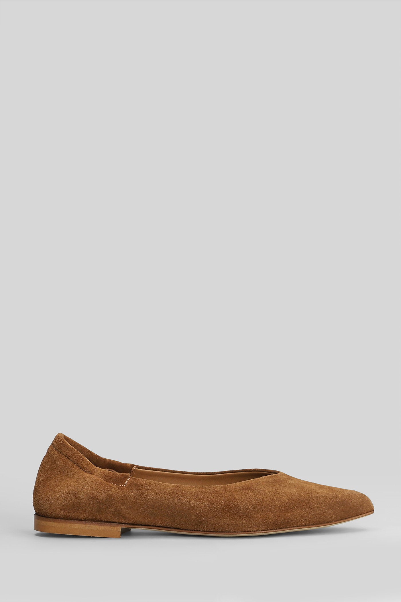 Ballet flats in brown suede Scarpe