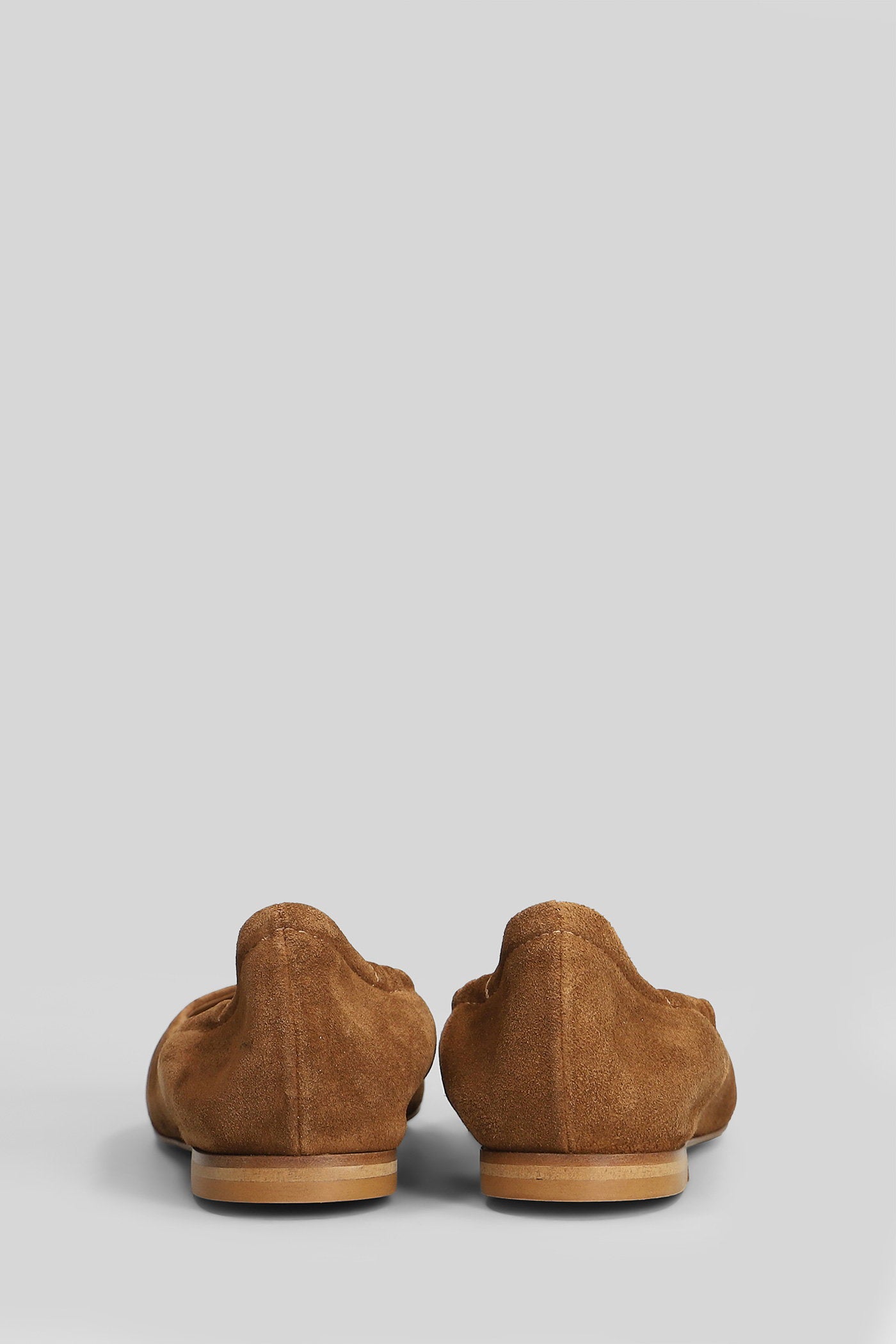 Ballet flats in brown suede Scarpe