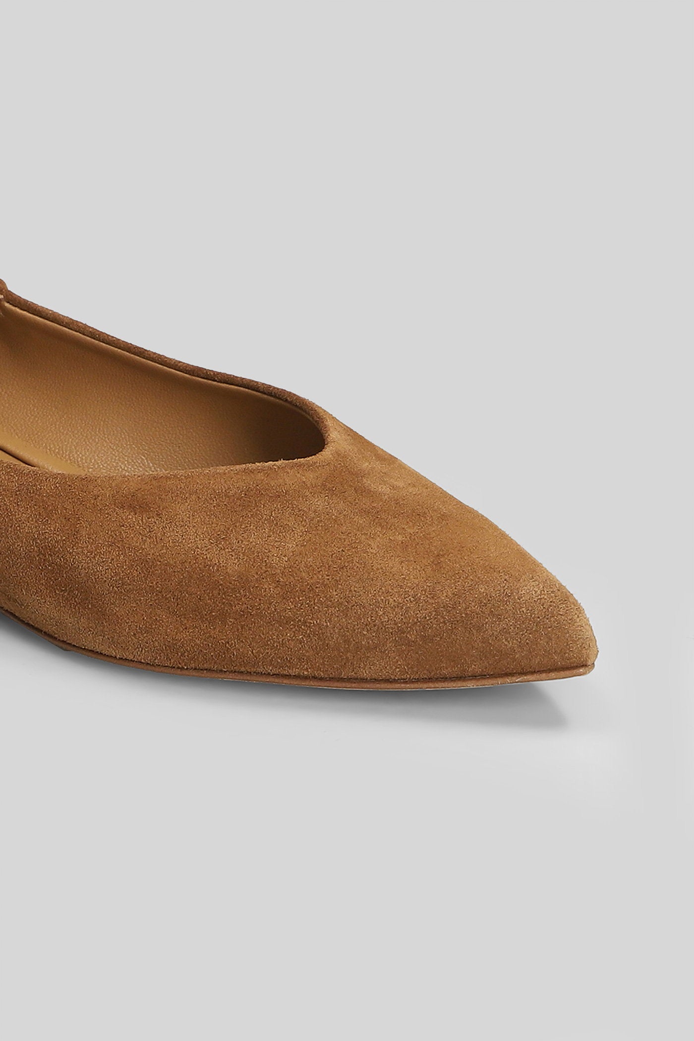 Ballet flats in brown suede Scarpe