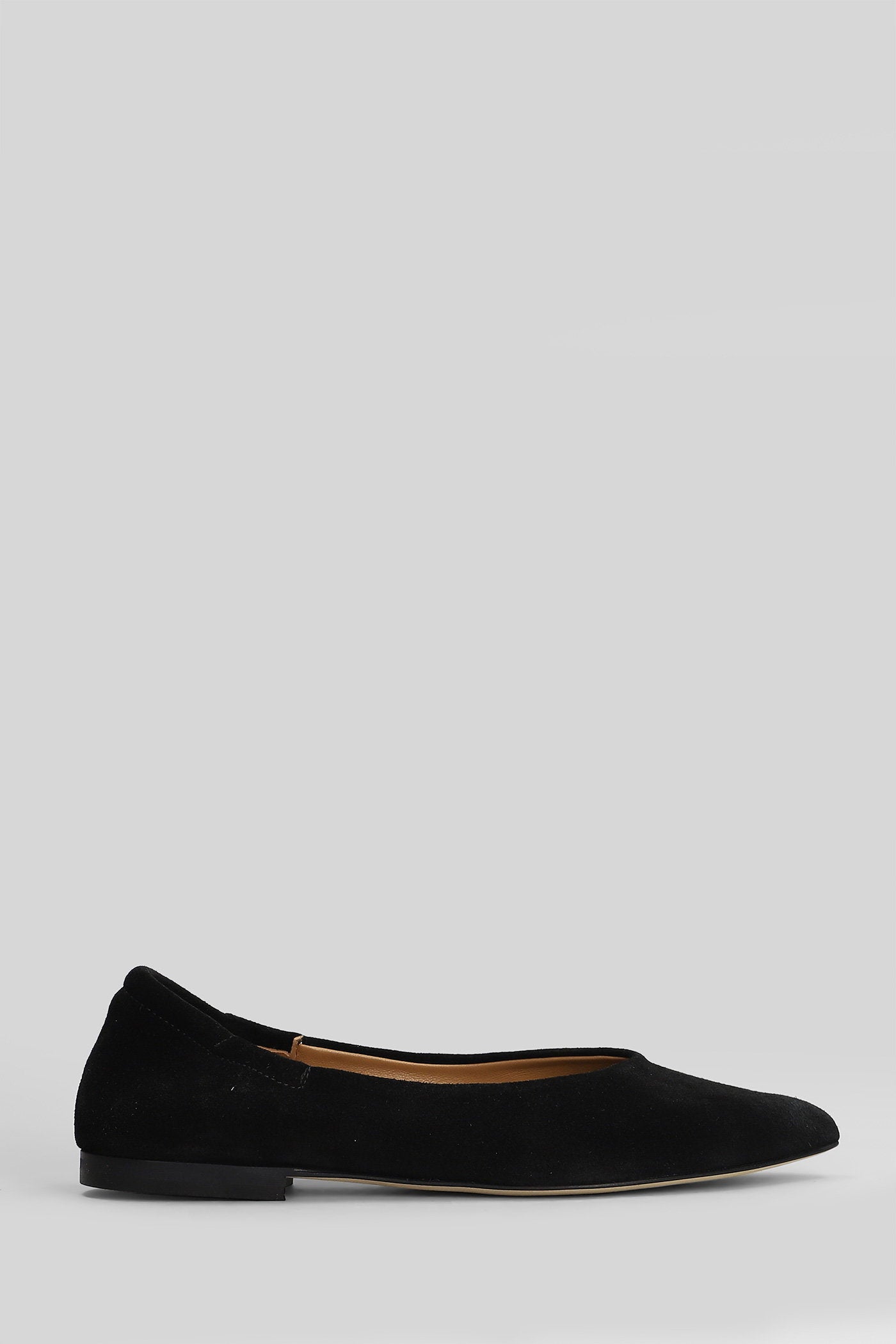 Ballet flats in black suede Scarpe