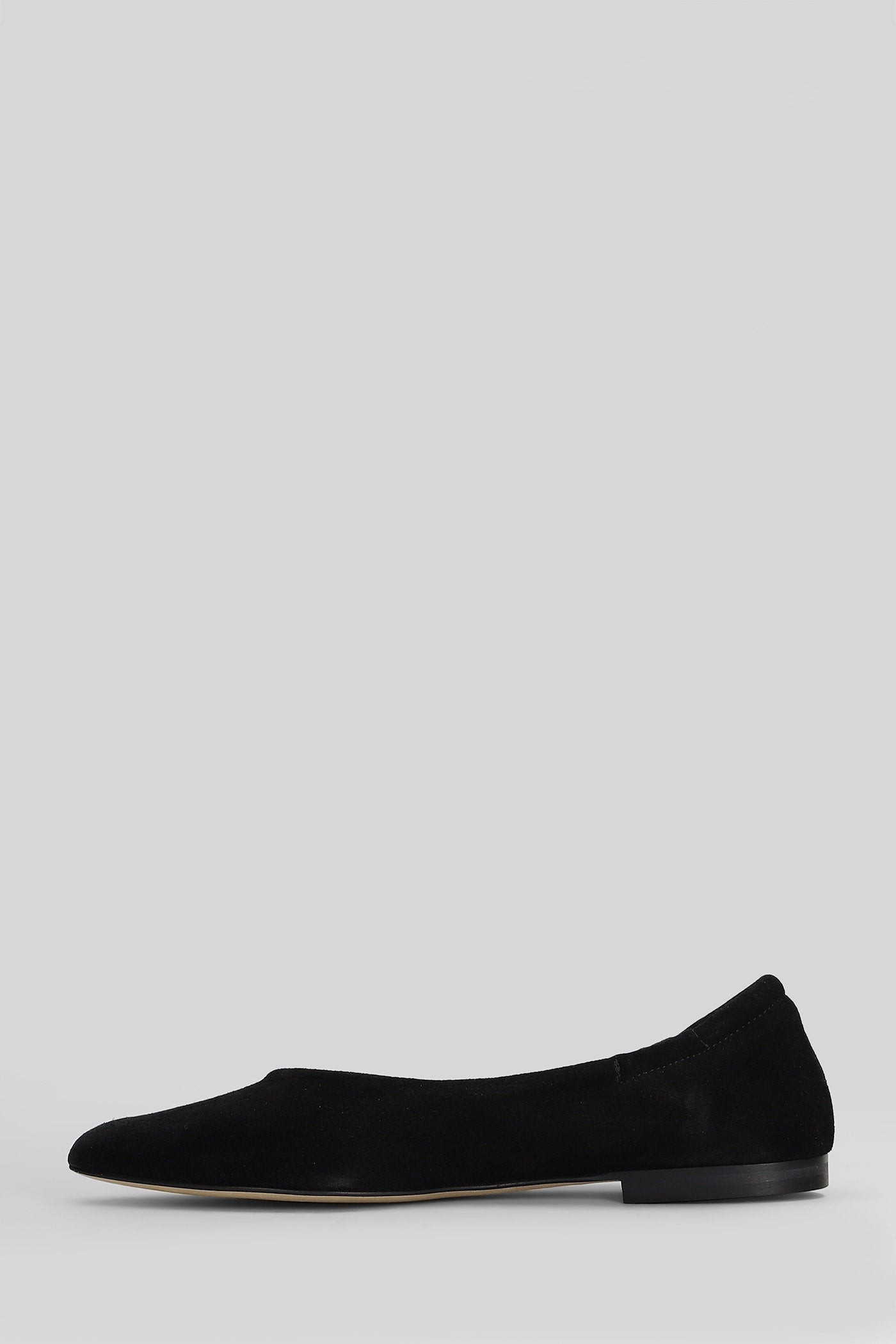 Ballet flats in black suede Scarpe