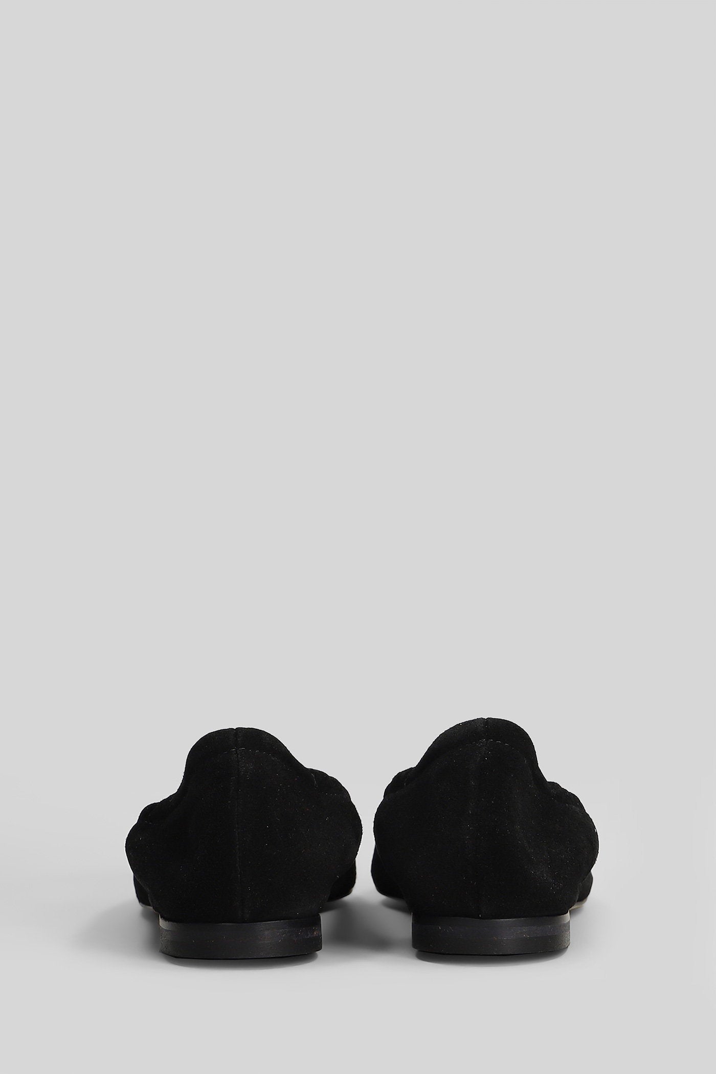 Ballet flats in black suede Scarpe
