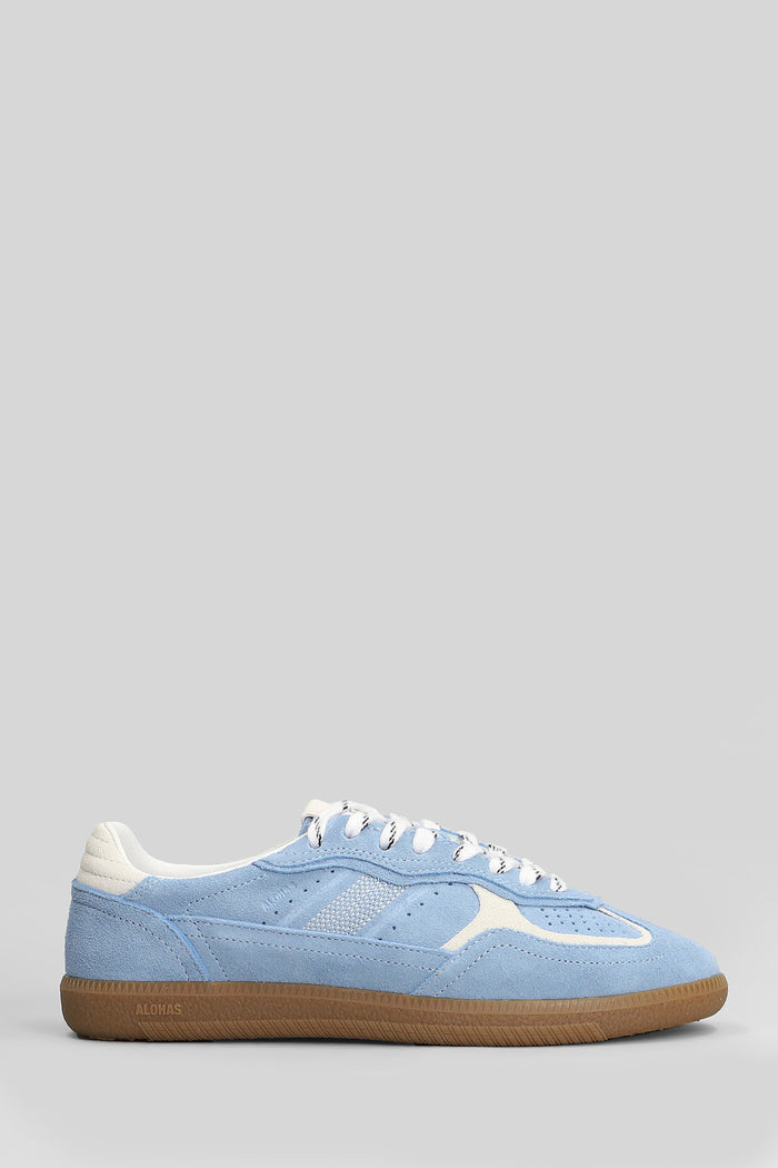 Tb.490 Sneakers in cyan suede Scarpe