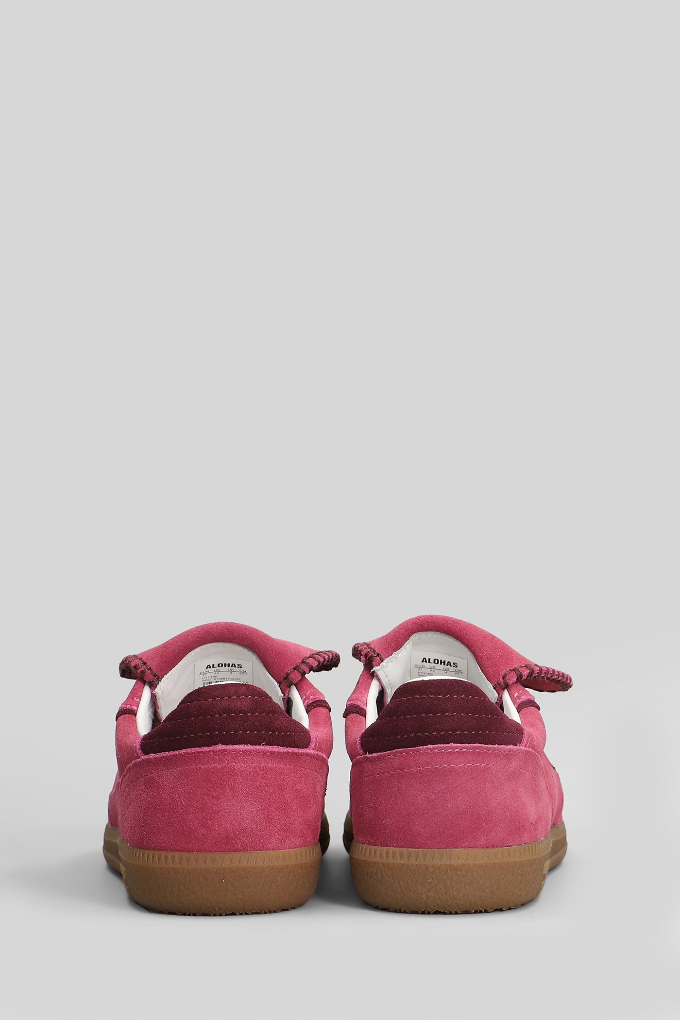 Tb.490 Sneakers in rose-pink suede Scarpe