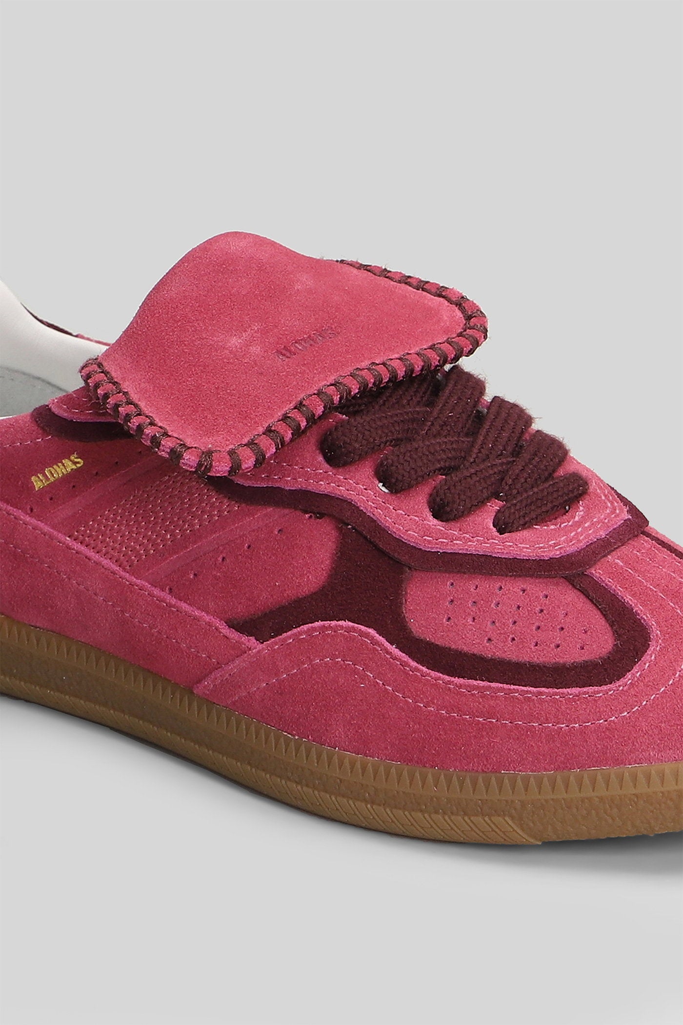 Tb.490 Sneakers in rose-pink suede Scarpe