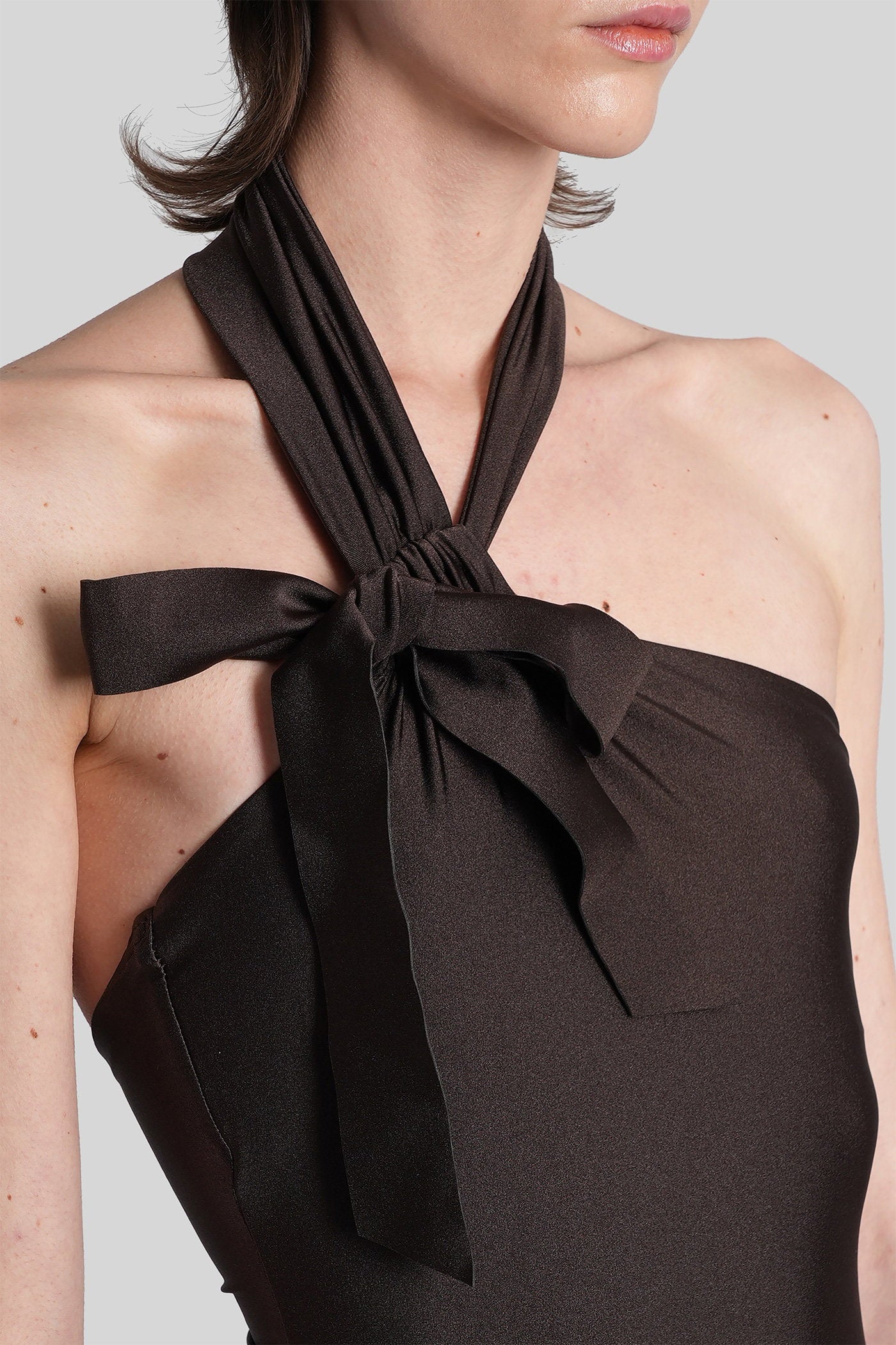Beachwear Brown Polyamide Abbigliamento