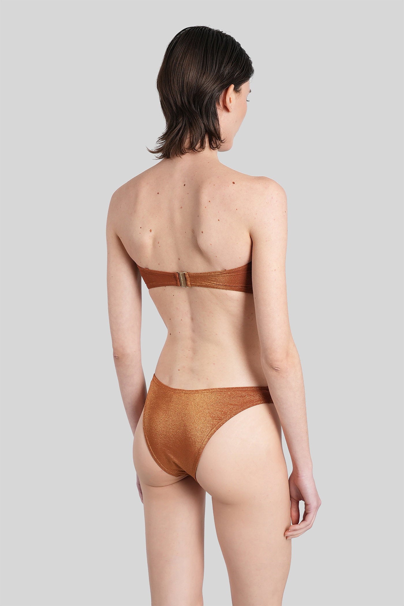 Beachwear Brown Polyamide Abbigliamento