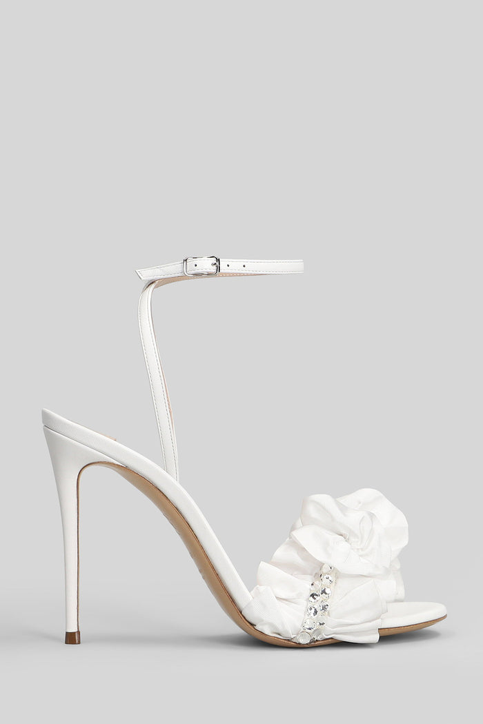 Annabel Sandals White Leather Scarpe
