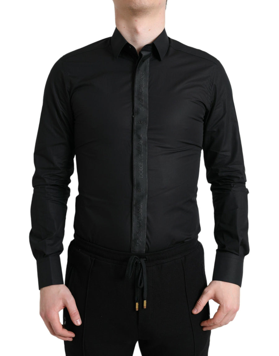 Dolce & Gabbana 100% Cotton shirt in black