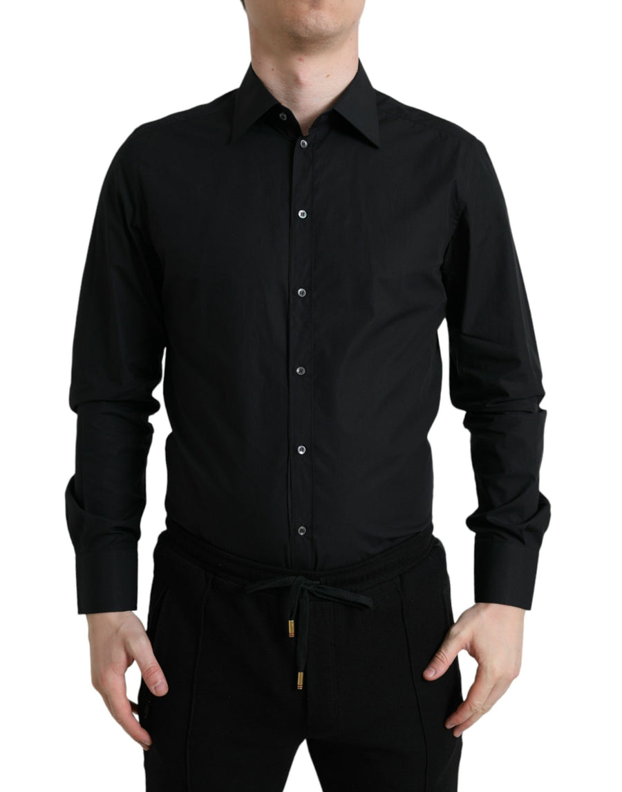 Dolce & Gabbana 100% Cotton shirt in black