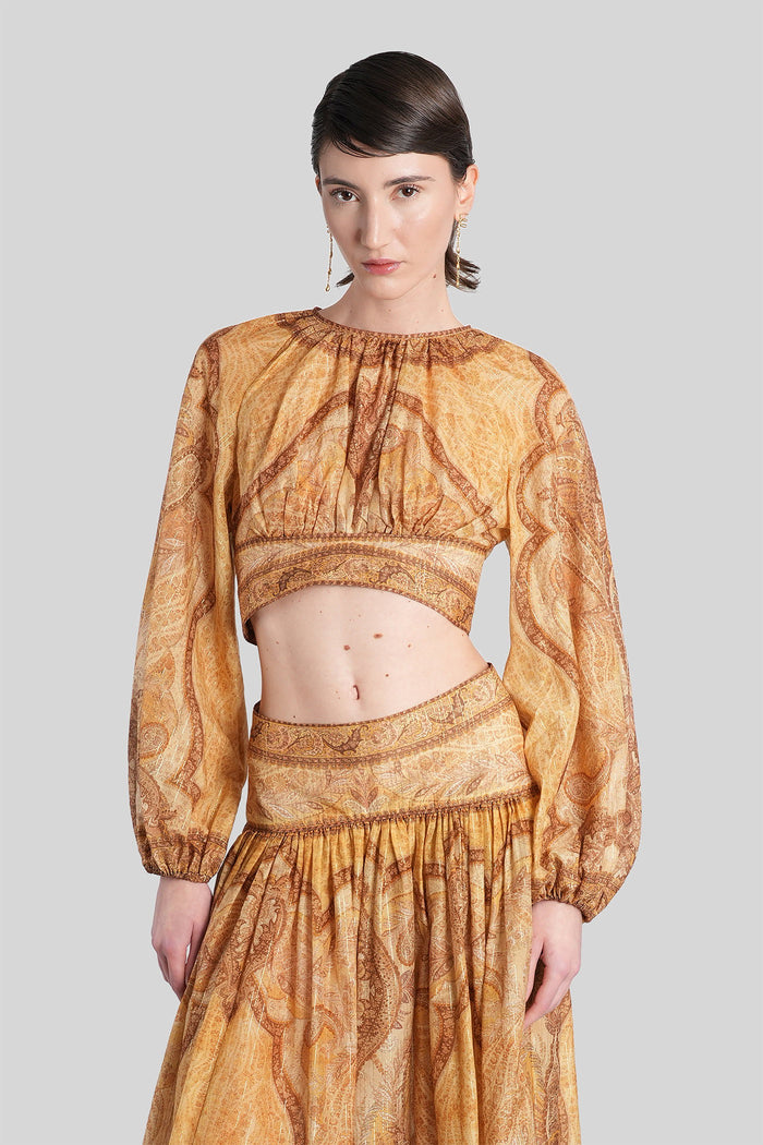 Topwear Beige Cotton Abbigliamento