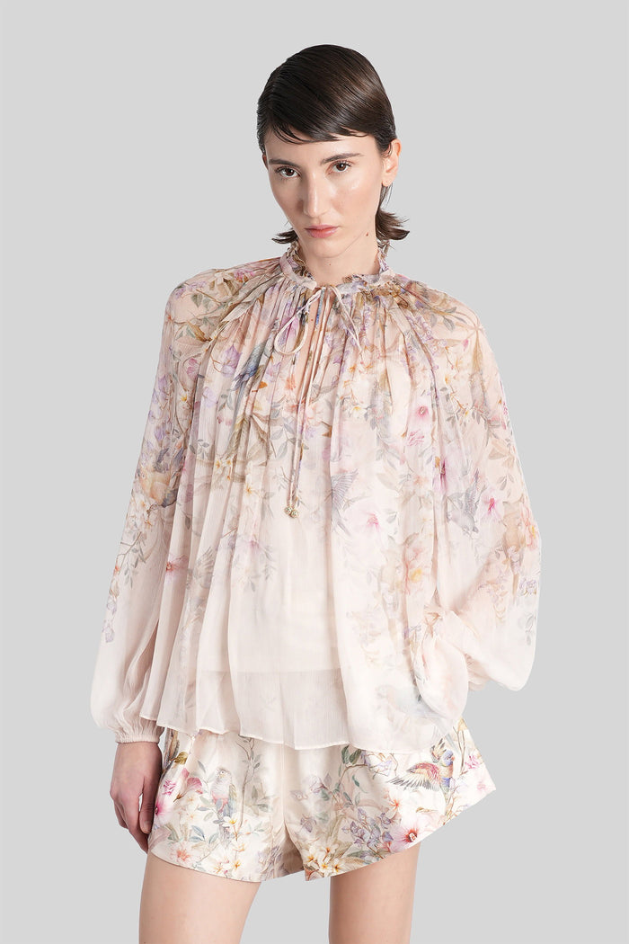 Blouse Rose-Pink Viscose Abbigliamento