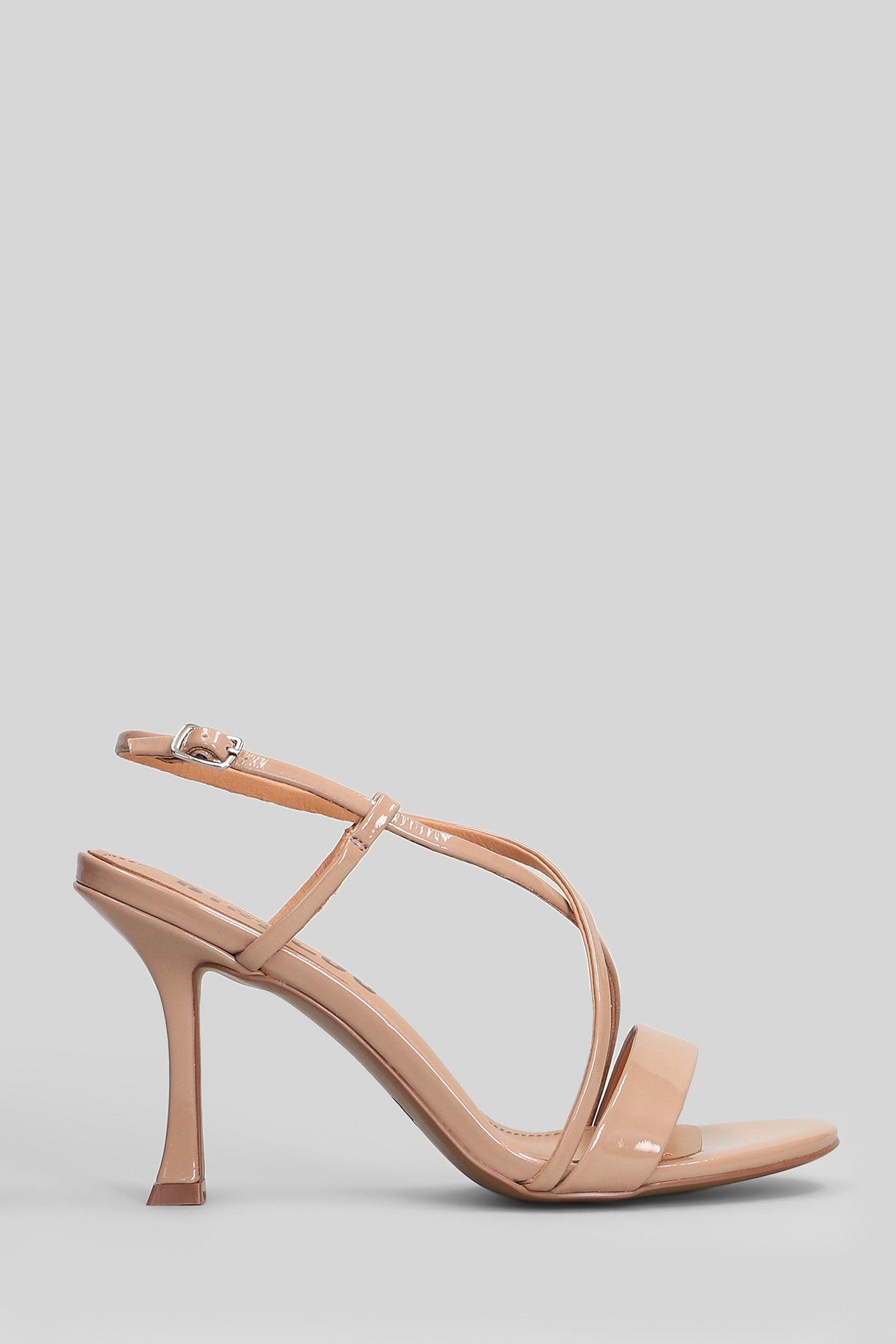 Zafiro 85 Sandals Powder Leather Scarpe