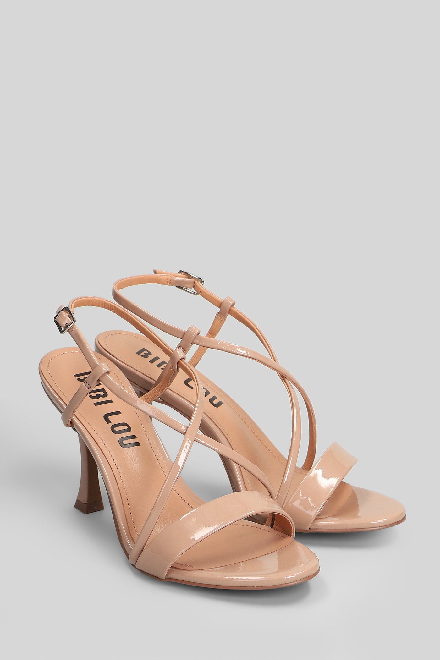 Zafiro 85 Sandals Powder Leather Scarpe
