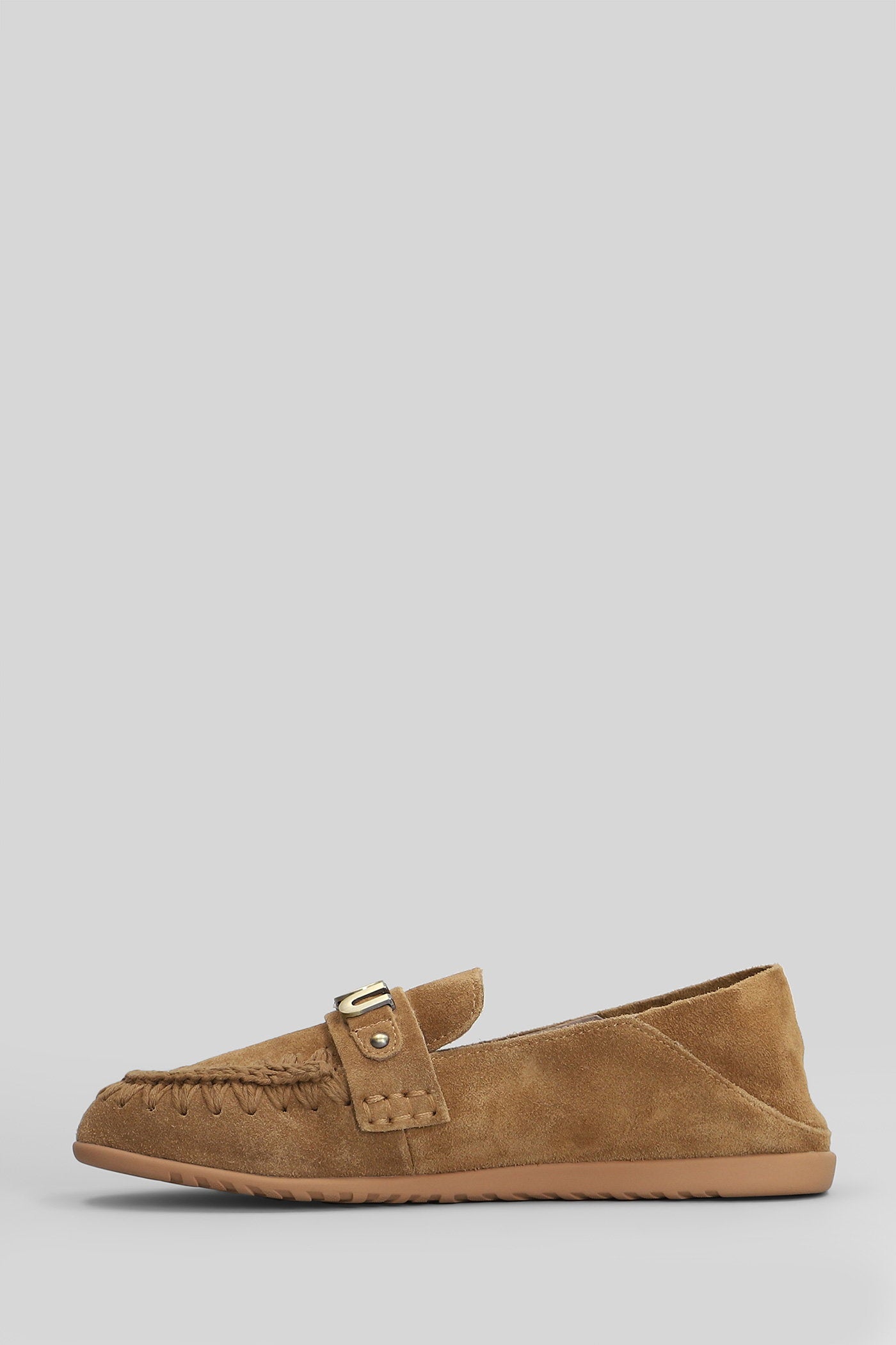 Slip-on Loafers in leather color suede Scarpe