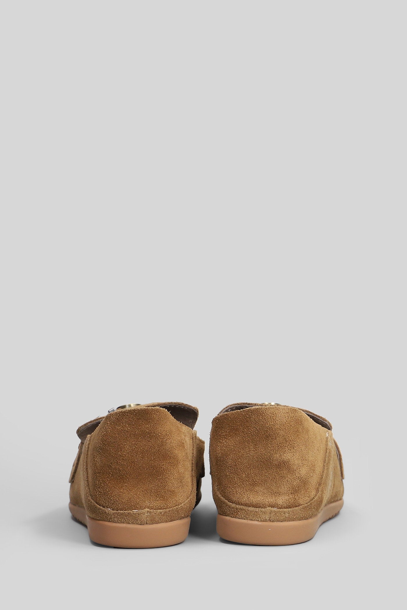 Slip-on Loafers in leather color suede Scarpe